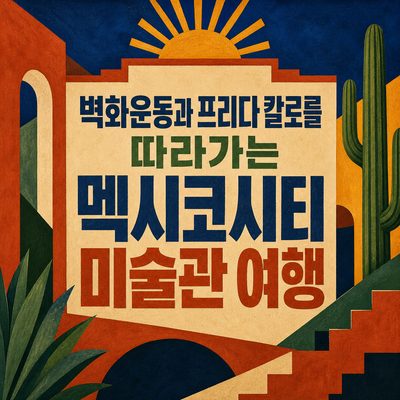 벽화운동과 프리다 칼로를 따라가는 멕시코시티 미술관 여행