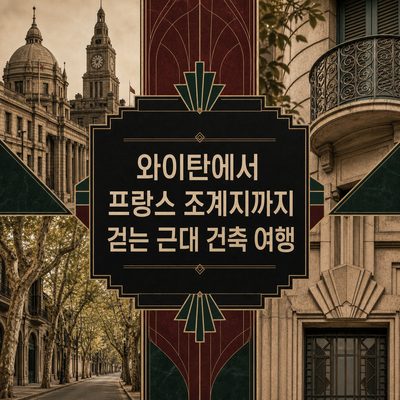 와이탄에서 프랑스 조계지까지 걷는 근대 건축 여행