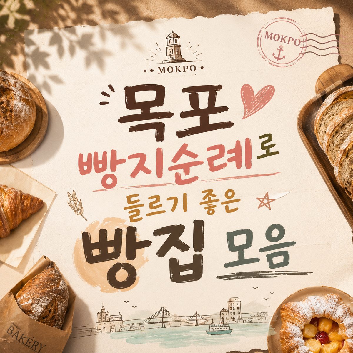 목포 빵지순례로 들르기 좋은 빵집 모음