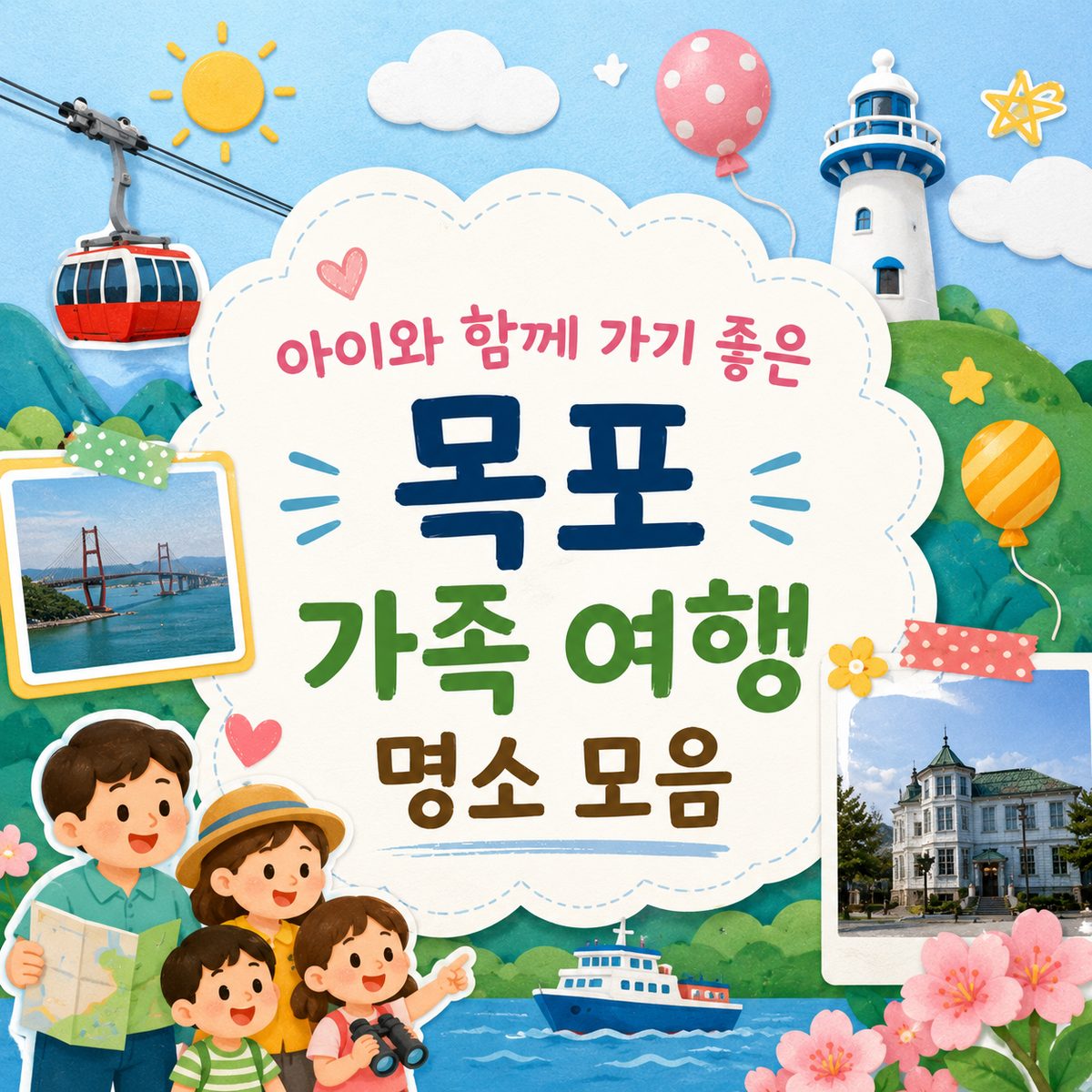 아이와 함께 가기 좋은 목포 가족 여행 명소 모음