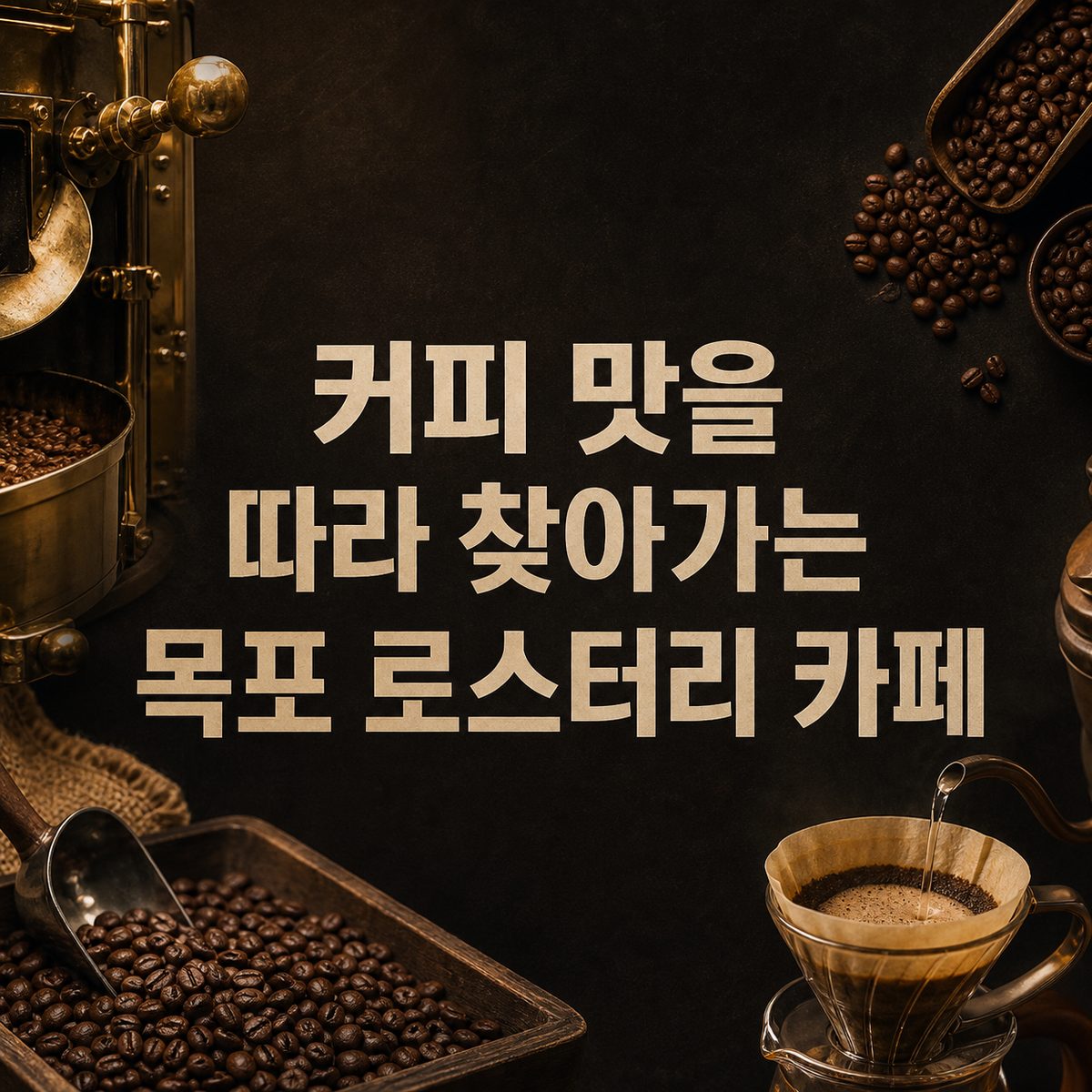커피 맛을 따라 찾아가는 목포 로스터리 카페