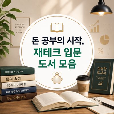 돈 공부의 시작, 재테크 입문 도서 모음