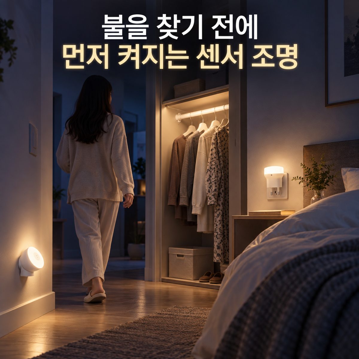 Sensor Lights that Turn On Before You Find the Switch