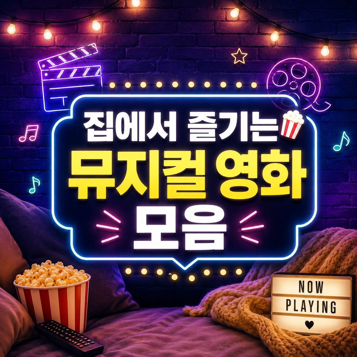 집에서 즐기는 뮤지컬 영화 모음