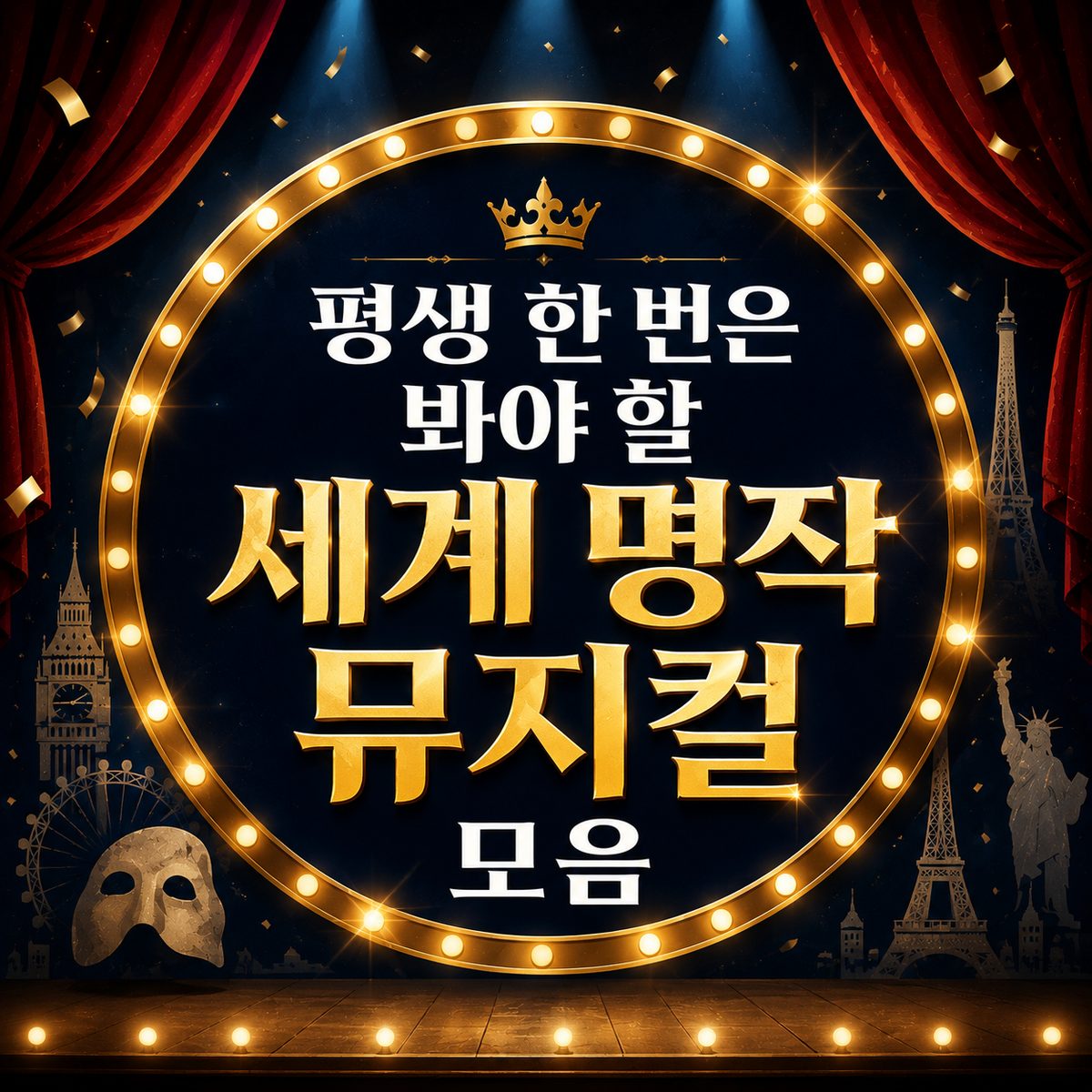 평생 한 번은 봐야 할 세계 명작 뮤지컬 모음