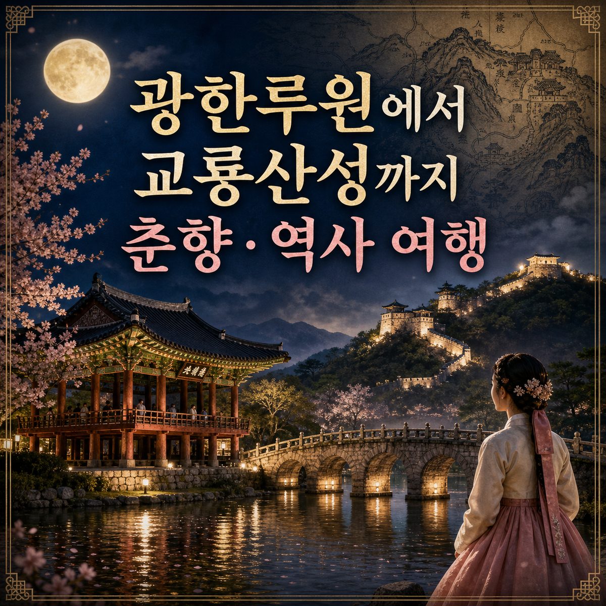 광한루원에서 교룡산성까지 남원 춘향·역사 여행