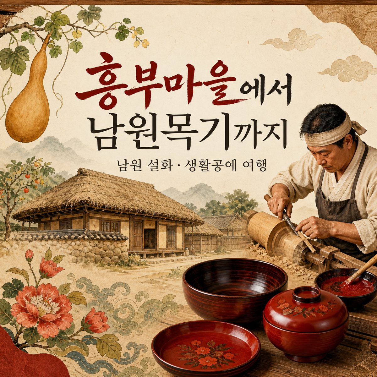 흥부마을에서 남원목기까지 남원 설화·생활공예 여행