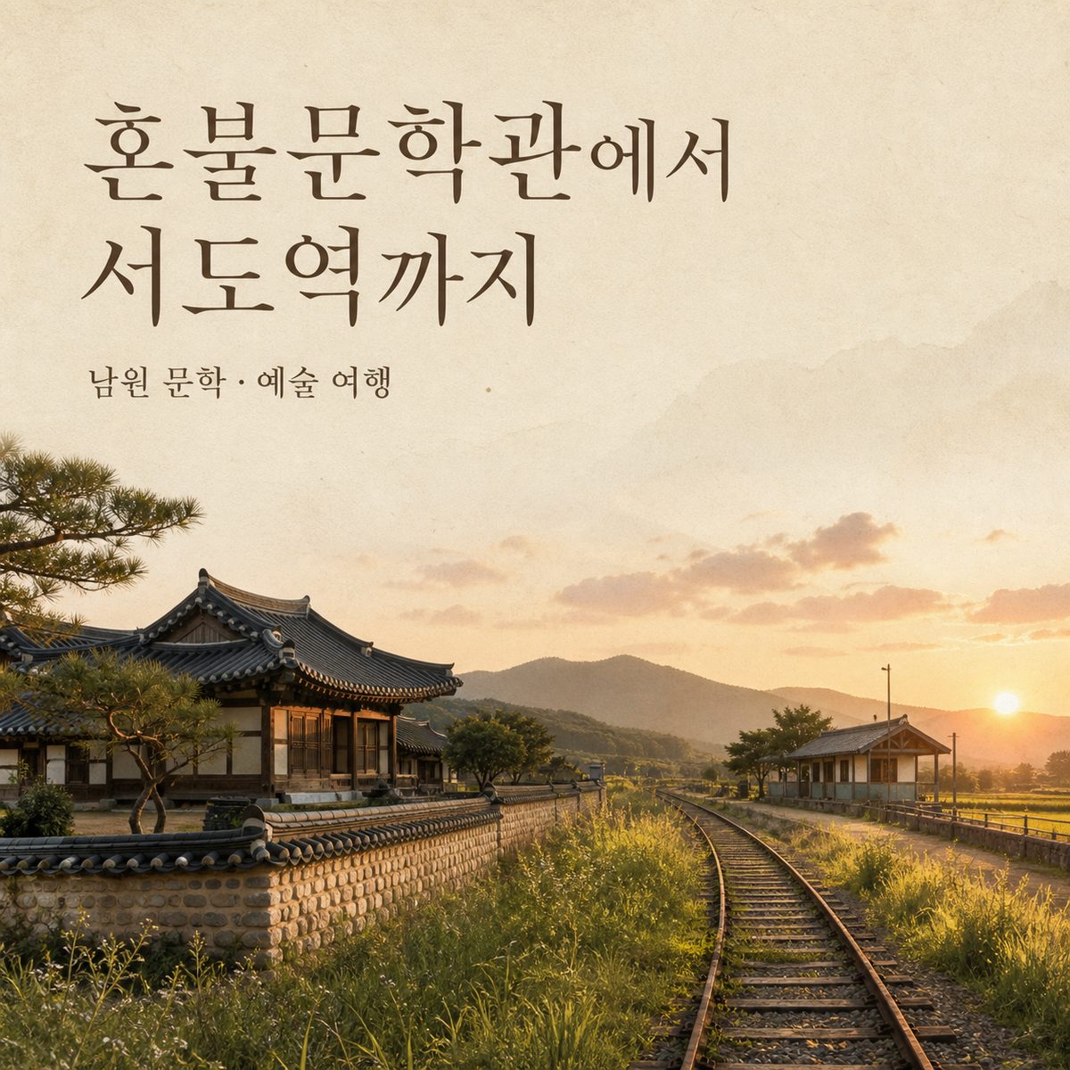 혼불문학관에서 서도역까지 남원 문학·예술 여행