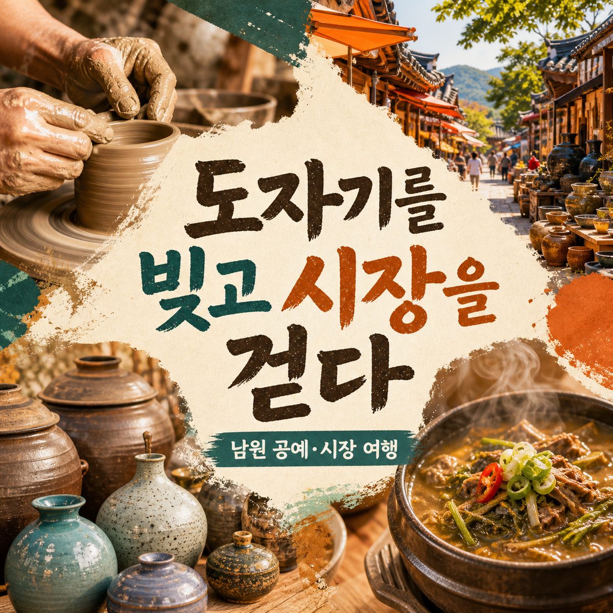 춘향도예촌에서 추어탕거리까지 남원 공예·시장 여행