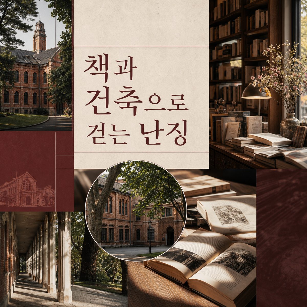 캠퍼스 밖으로 이어지는 난징의 책과 건축