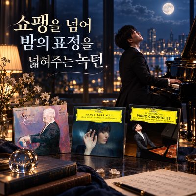 쇼팽을 넘어 밤의 표정을 넓혀주는 녹턴