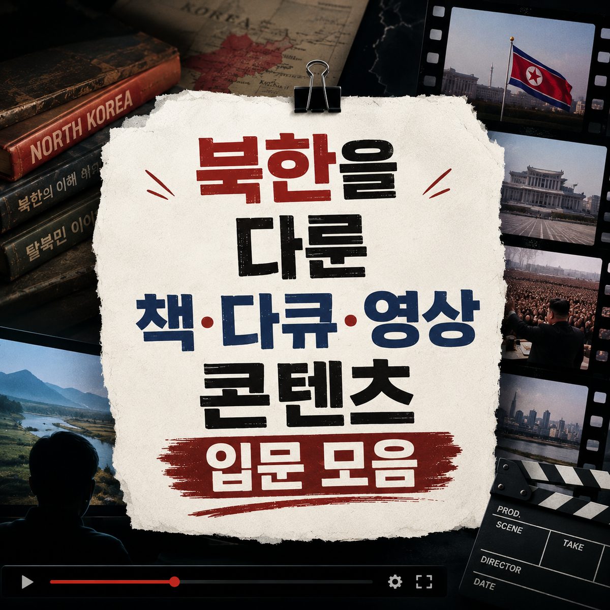 북한을 다룬 책·다큐·영상 콘텐츠 입문 모음