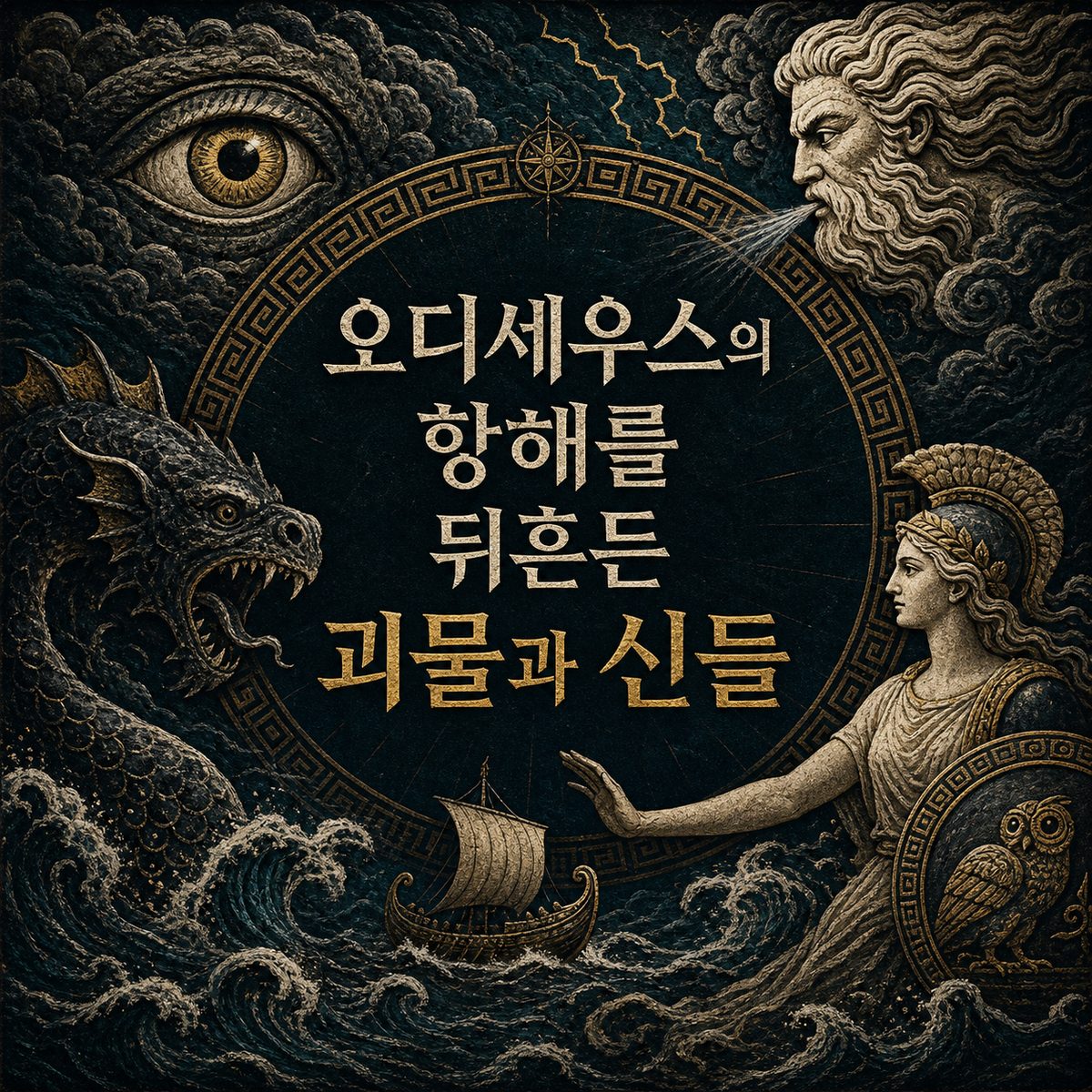 오디세우스의 항해를 뒤흔든 괴물과 신들