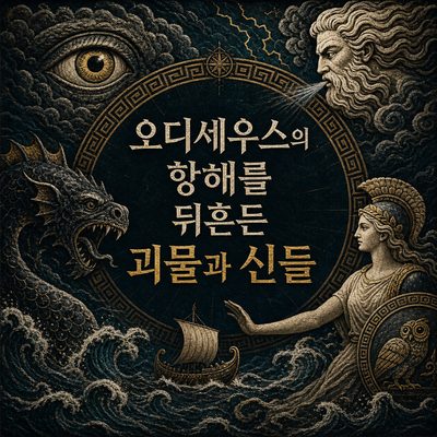 오디세우스의 항해를 뒤흔든 괴물과 신들
