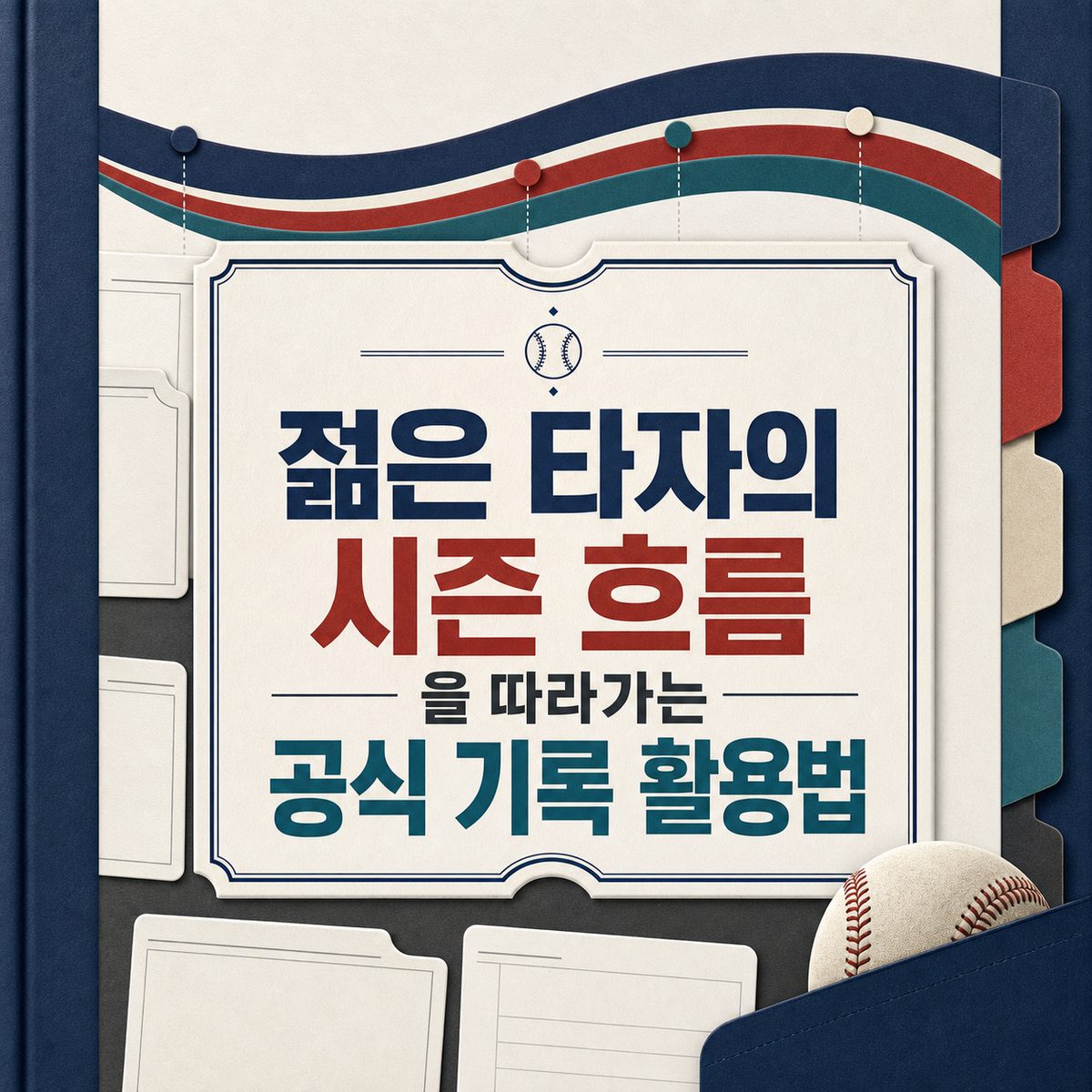 젊은 타자의 시즌 흐름을 따라가는 공식 기록 활용법
