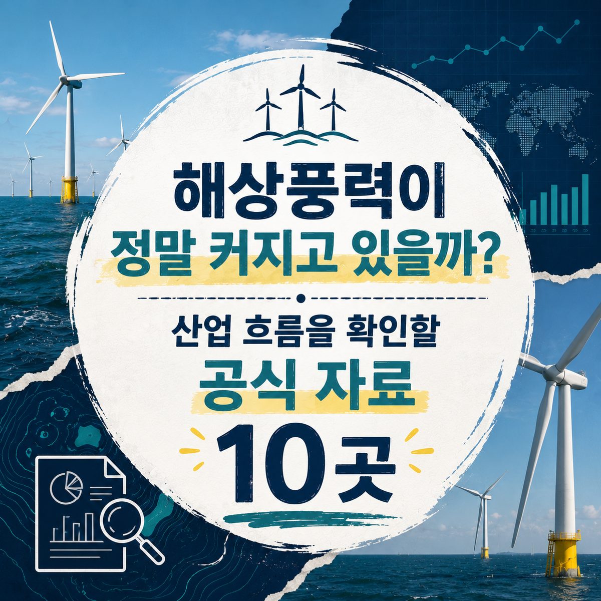 해상풍력이 정말 커지고 있을까? 산업 흐름을 확인할 공식 자료 10곳