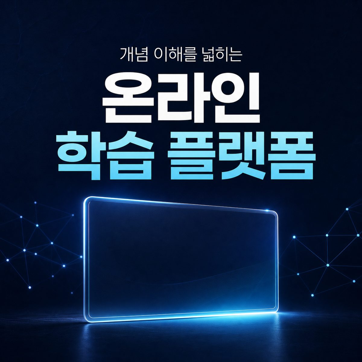 개념 이해를 넓히는 온라인 학습 플랫폼