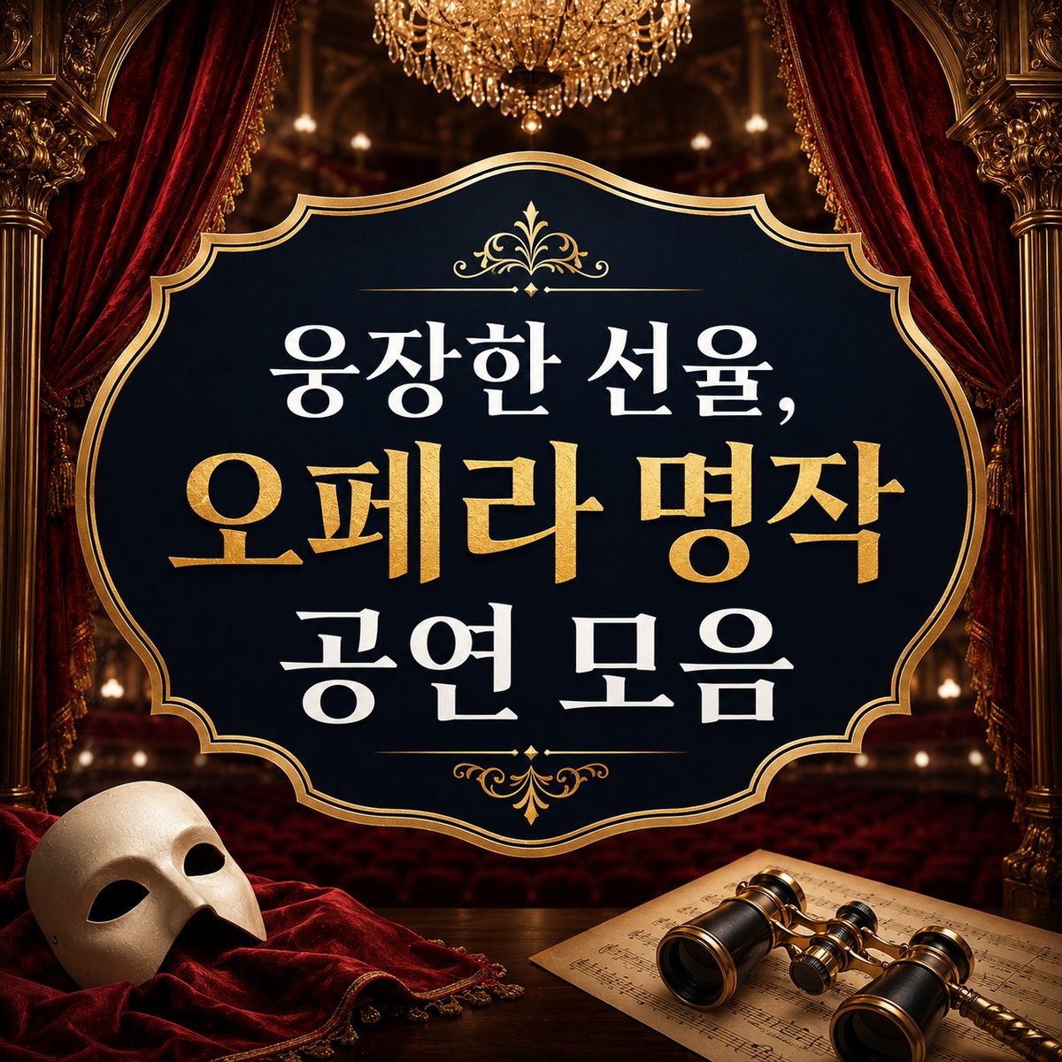 웅장한 선율, 오페라 명작 공연 모음