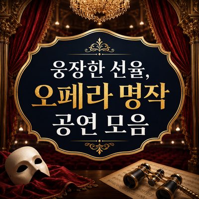웅장한 선율, 오페라 명작 공연 모음