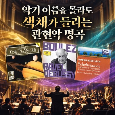 악기 이름을 몰라도 색채가 들리는 관현악 명곡
