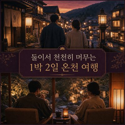 A Relaxing 1 Night, 2 Days Hot Springs Trip for Two