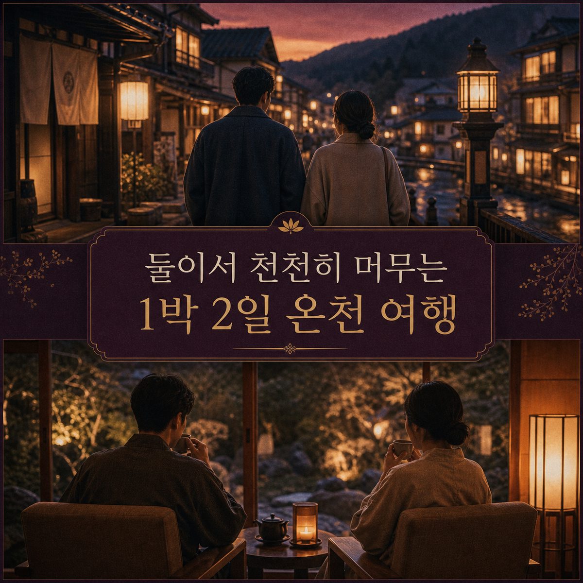 A Relaxing 1 Night, 2 Days Hot Springs Trip for Two