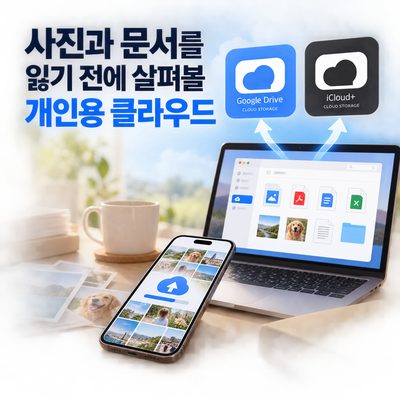 사진과 문서를 잃기 전에 살펴볼 개인용 클라우드