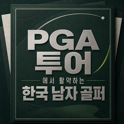 PGA 투어에서 활약하는 한국 남자 골퍼