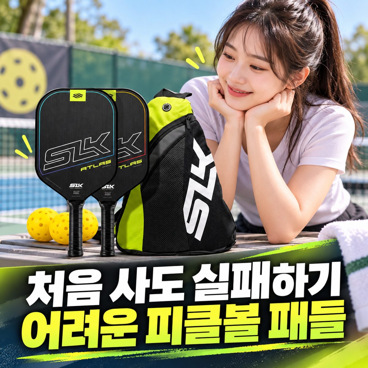 처음 사도 실패하기 어려운 피클볼 패들