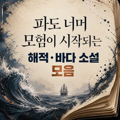 파도 너머 모험이 시작되는 해적·바다 소설 모음