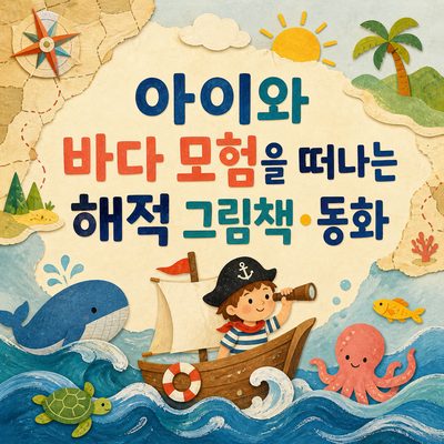아이와 바다 모험을 떠나는 해적 그림책·동화