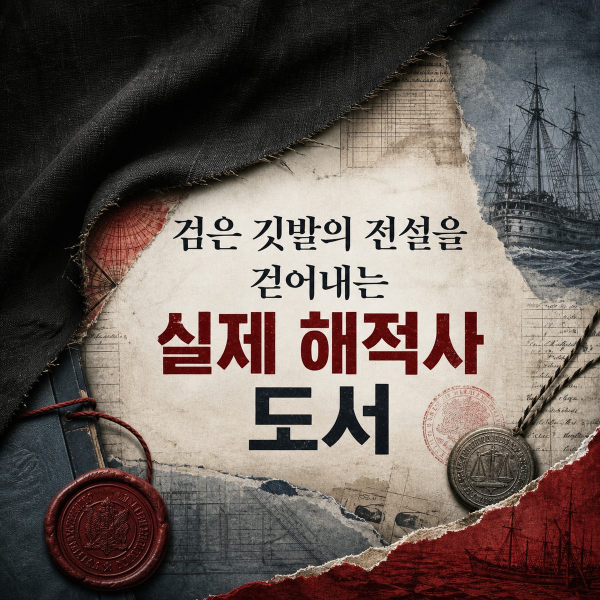 검은 깃발의 전설을 걷어내는 실제 해적사 도서