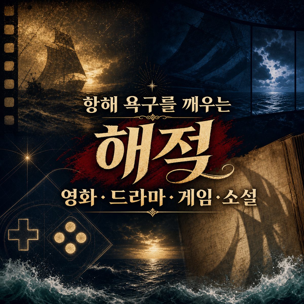 항해 욕구를 깨우는 해적 영화·드라마·게임·소설