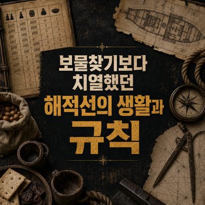보물찾기보다 치열했던 해적선의 생활과 규칙