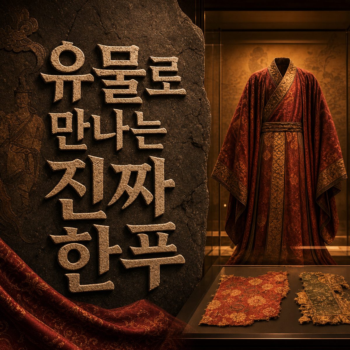 한푸의 원형을 실제 유물로 만나는 중국의 공간