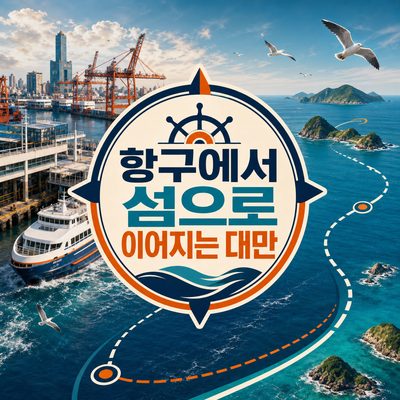 항구에서 섬으로 이어지는 대만
