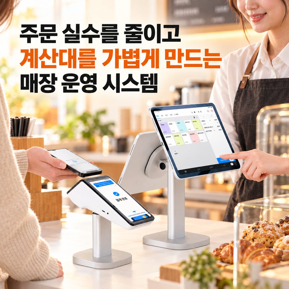 주문 실수를 줄이고 계산대를 가볍게 만드는 매장 운영 시스템