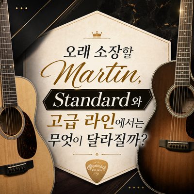 오래 소장할 Martin, Standard와 고급 라인에서는 무엇이 달라질까?