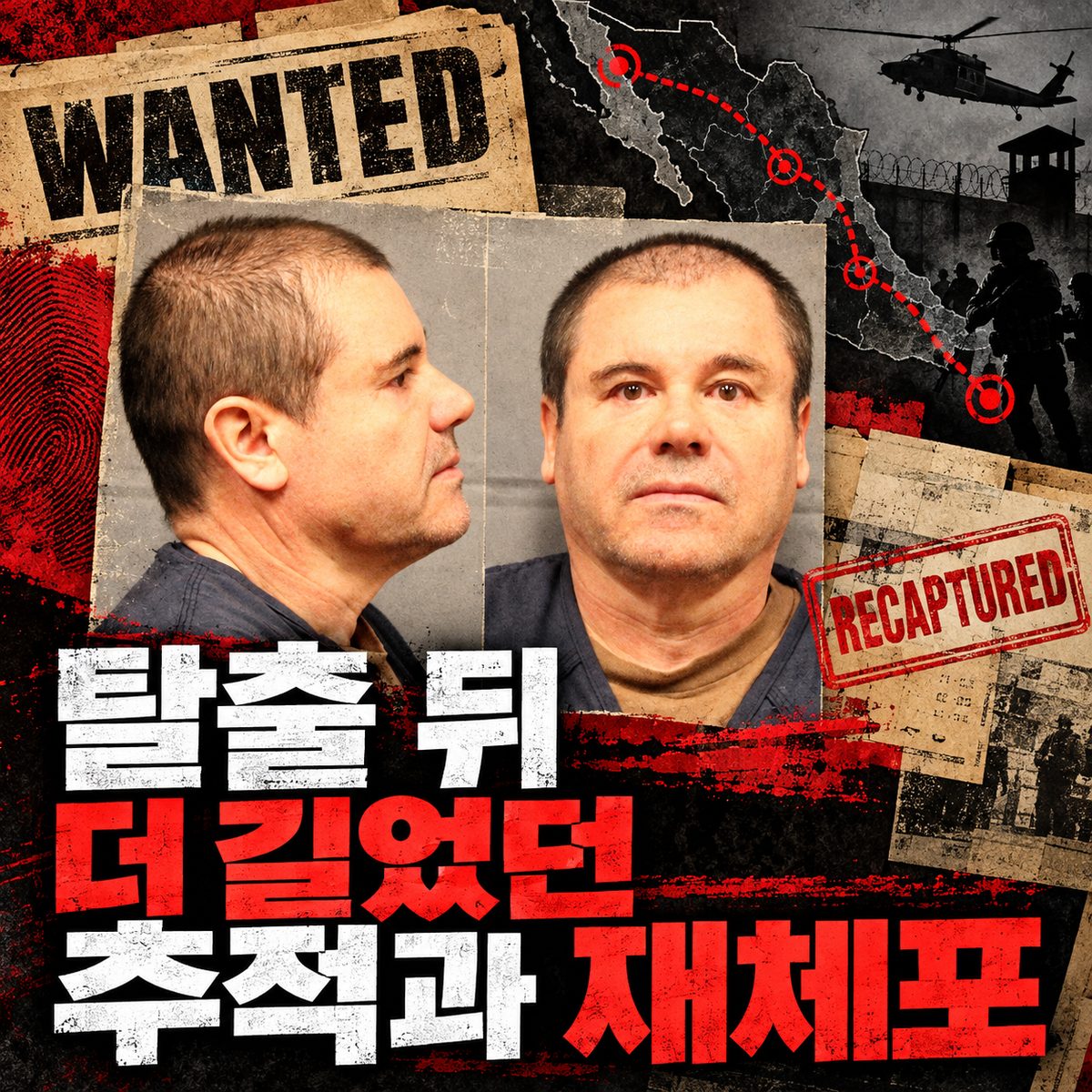 탈출 뒤 더 길었던 추적과 재체포