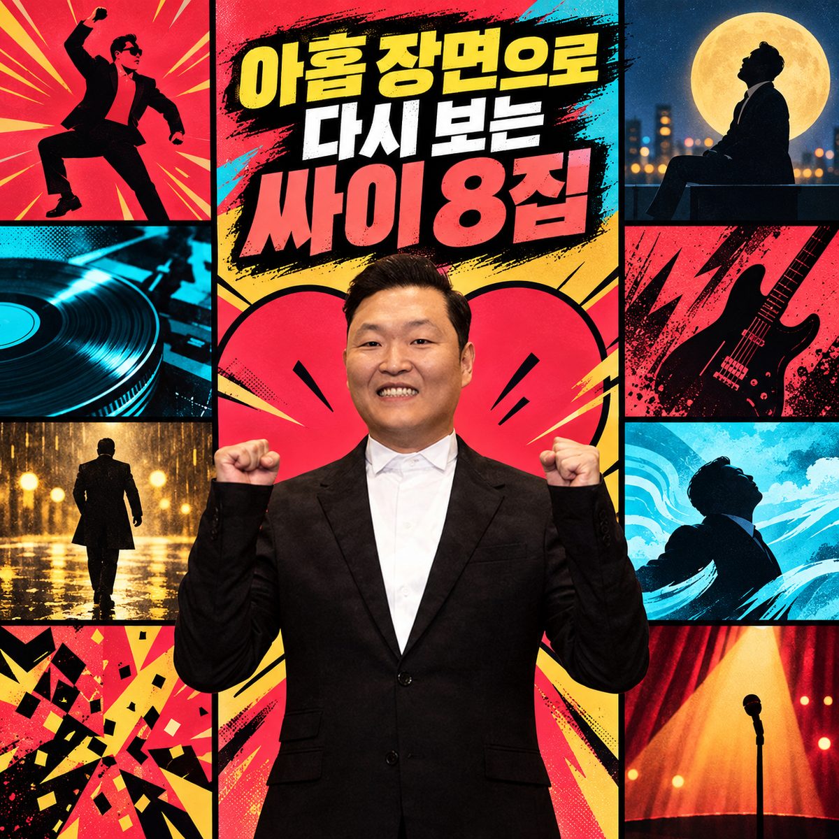 열 장면으로 다시 보는 싸이 8집