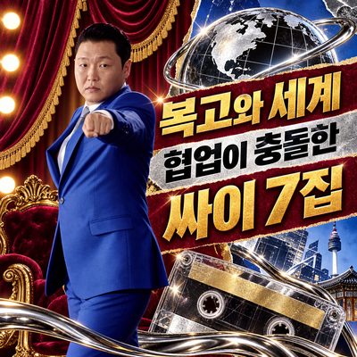 복고와 세계 협업이 충돌한 싸이 7집