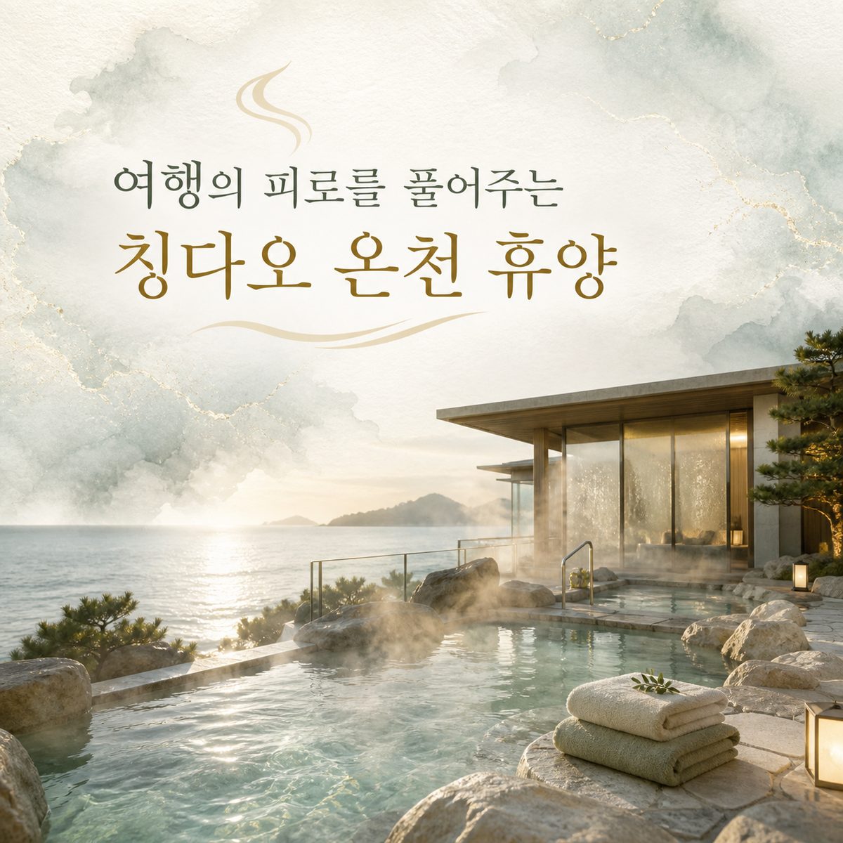 여행의 피로를 풀어주는 칭다오 온천·휴양 여행