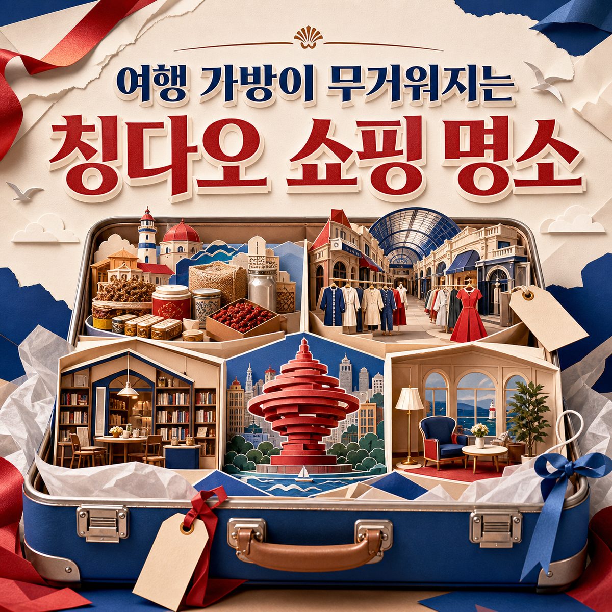 여행 가방이 무거워지는 칭다오 쇼핑 명소