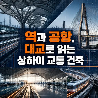 역과 공항, 대교로 읽는 상하이 교통 건축