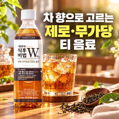 Zero and Unsweetened Tea Drinks Chosen by Tea Aroma