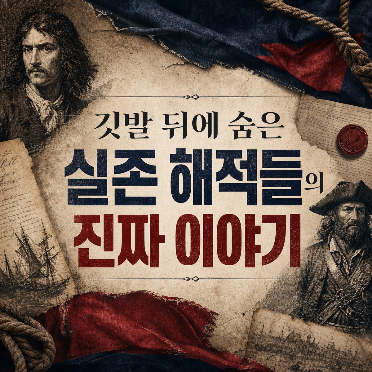 깃발 뒤에 숨은 실존 해적들의 진짜 이야기