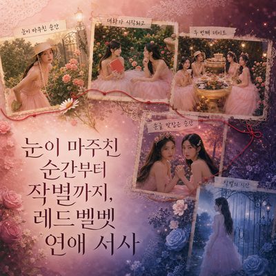 눈이 마주친 순간부터 작별까지, 레드벨벳 연애 서사