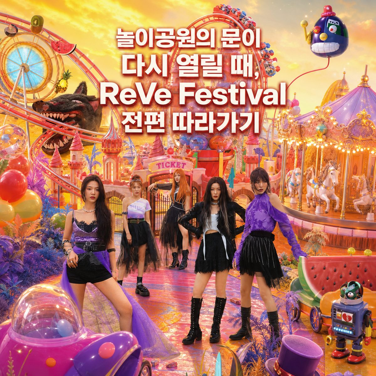 놀이공원의 문이 다시 열릴 때, ReVe Festival 전편 따라가기
