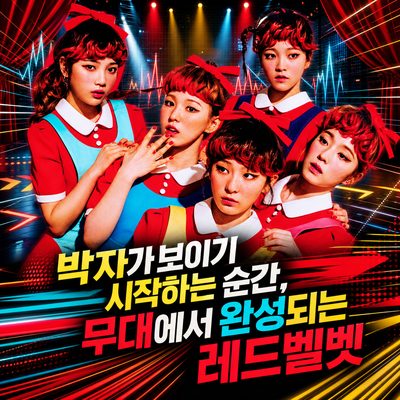 The Moment the Rhythm Becomes Visible, Red Velvet is Completed on Stage