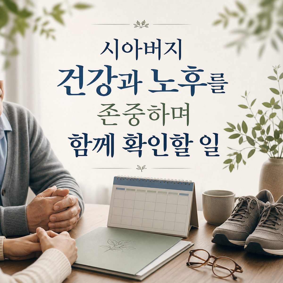 시아버지 건강과 노후를 존중하며 함께 확인할 일